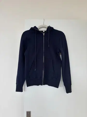 HYKE 네이비 풀 집업 후드티 사이즈 1