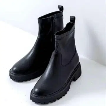 렙심 라이트 통굽 스트레치 부츠 블랙 L 몇 회 착용