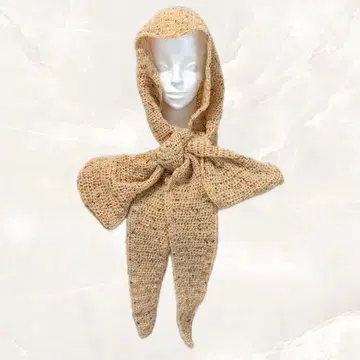 소피 후드 핸드메이드 후드 머플러