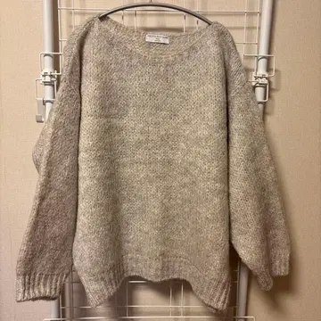 TRICOTS JEAN MARC 그레이 긴팔 니트 스웨터