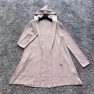 폭시 38 라이트 핑크 후드 가디건