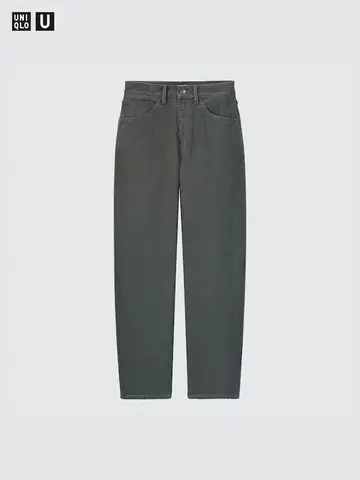 UNIQLO U 커브 청바지 다크 그레이