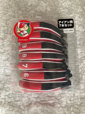 히로시마 도요카프 아이언용 골프헤드커버 7개 세트 HCIG-2806