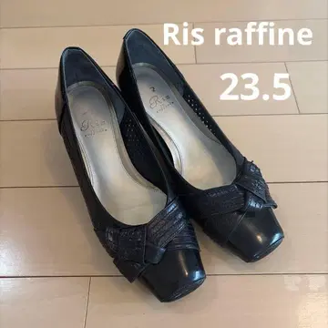 [ 새상품급 ] 리즈라피네 블랙 펌프스 23.5cm