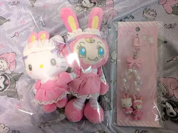 산리오 x 메조피아노 헬로키티 베리에 마스코트 & 키링