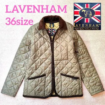 [ 새상품급 ] LAVENHAM 라벤햄 퀼팅 자켓 36
