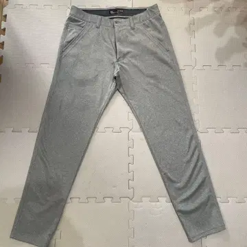 XL 사이즈 언더아머 그레이 슬림핏 팬츠