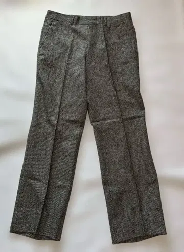 구제 의류 울 그레이 슬랙스