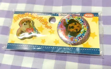 개 캔뱃지 & 핀 배지 세트