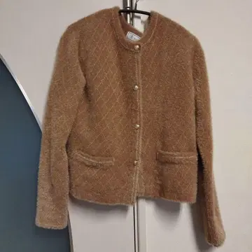 미사용 새상품 로페피크닉 i 베이지 가디건