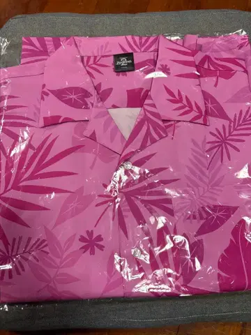 [ 미사용 새상품 ] 주토피아 하와이안 셔츠 핑크