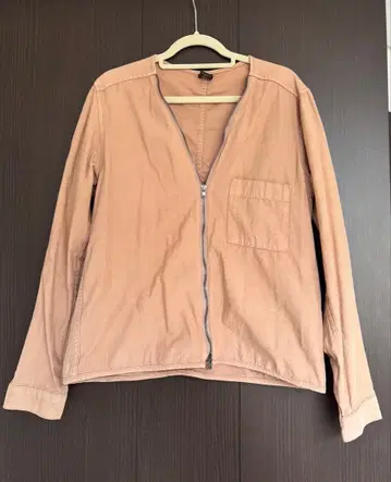 어반 리서치 도어즈 노카라 자켓 베이지