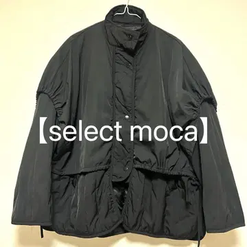 [ select moca ] 레이어드 퀼팅 자켓