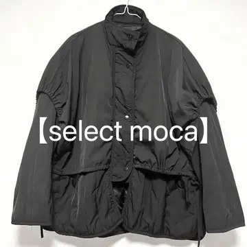 [ select moca ] 레이어드 퀼팅 자켓