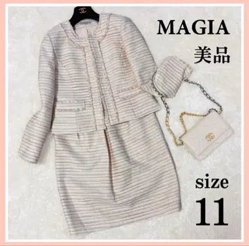 새상품급 MAGIA 트위드 셋업 11호