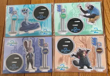 주토피아 아크릴 스탠드 세트