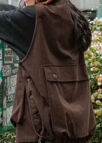 보이즈 실루엣 포켓 베스트