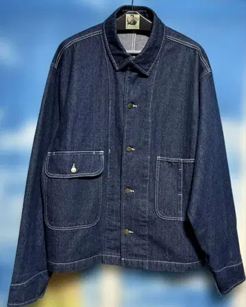 HALHAM (할함) 인디고 데님 커버올