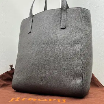 현행 미사용급 HIROFU 히로후 토트백 플리마켓 CMH 주름 가죽