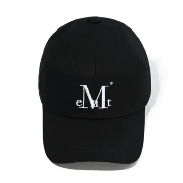 미개봉 새상품 공식 정품 MUCENT 시그니처 로고 볼캡 블랙