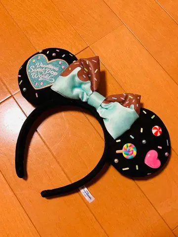디즈니 미니 리본 바넬로피 파르팔루자 머리띠