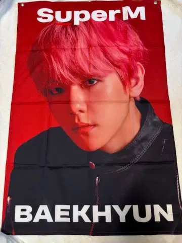백현 SuperM 패브릭 포스터