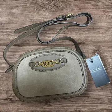 랄프 로렌 숄더백 스웨이드