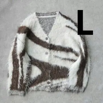 2pink 시마무라 샤기 니트 가디건