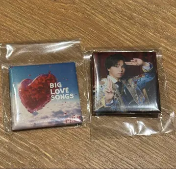 !LK 한정판 캡슐 토이 스퀘어 캔뱃지 시오자키 타이치 스퀘어 마그넷