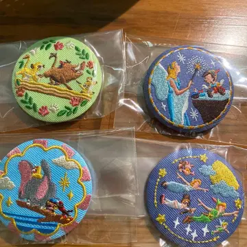 디즈니 자수 캔뱃지