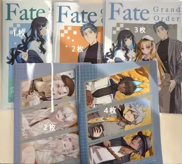 FGO 페이트 그랜드 오더 클리어 파일 12장 세트