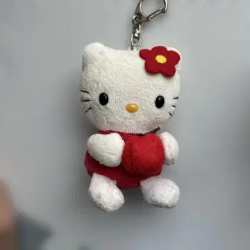 헤이세이 레트로 헬로키티 마스코트 키링