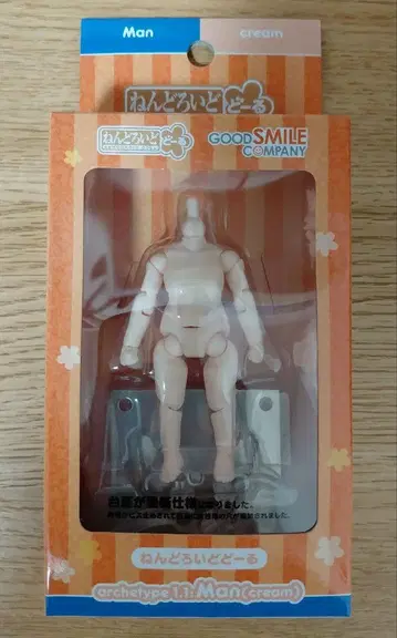 미개봉 넨도로이드돌 man cream 크림 바디 익명 배송