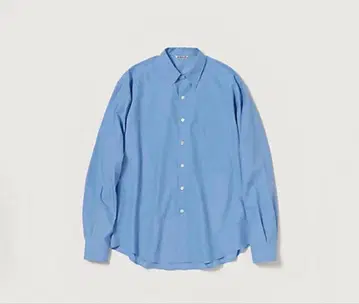 25aw AURALEE 워시드 핀스 트윌 빅 셔츠