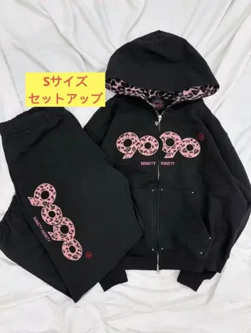 9090 OG 로고 셋업 블랙 size S