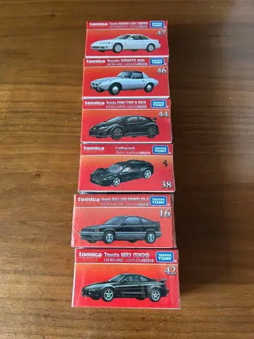 [ 새상품 ] 토미카 프리미엄 출시 기념 사양 6개 세트