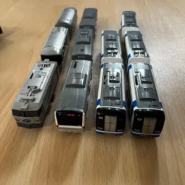 프라레일 차량 4종 세트