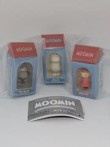 MOOMIN 미니어처 패키지 컬렉션 3종 세트