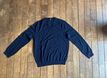 J.CREW 네이비 메리노울 스웨터 L