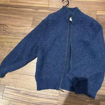 L.L. Bean 100% 울 스웨터 파랑 M