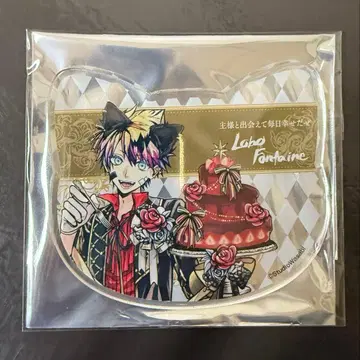 아쿠네코 난자타운 아크릴 코스터 로노