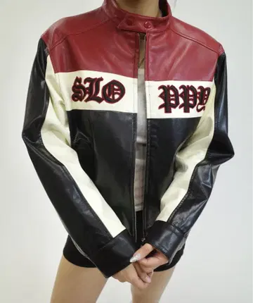 [ SLOPPY ] 바이커 자켓