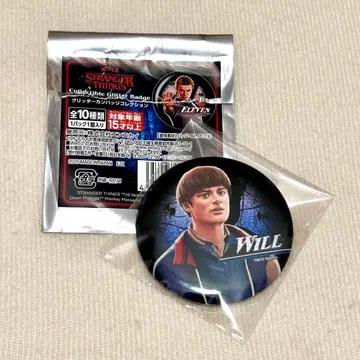 윌 Will 기묘한 이야기 글리터 캔배지 컬렉션