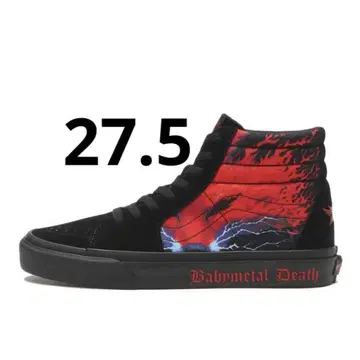 BABYMETAL x Vans Sk8-Hi 27.5cm