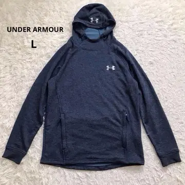 언더아머 콜드기어 후디 후드티 L 사이즈 네이비 그레이