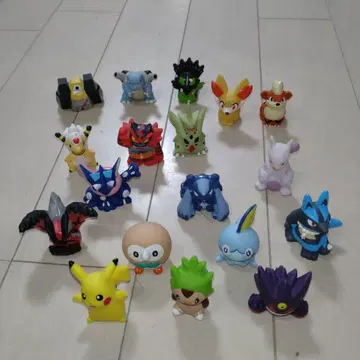 포켓몬 손가락 인형 미니 피규어 세트 18개