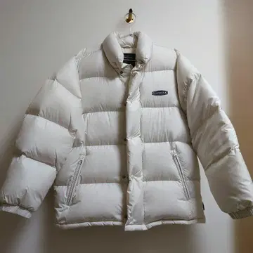CONVERSE 다운 자켓 M 화이트
