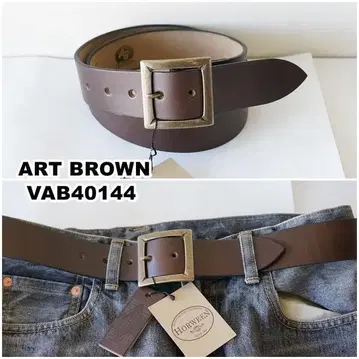 ARTBROWN 아트브라운 가죽 벨트 천연 가죽 40144 34