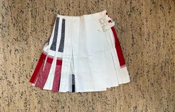 Sacai 패치워크 플리츠 스커트 (일본제)