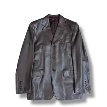 Paul Smith LONDON 램 가죽 테일러드 자켓 경량